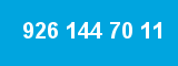 926 144 70 11